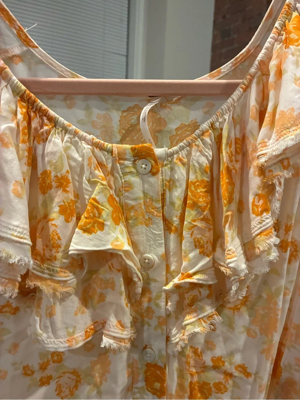 Free People Loretta Floral Tunic
